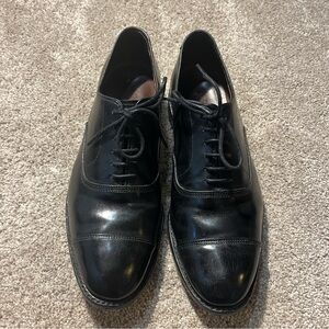 Allen Edmonds Black Cap Toe Oxford 9